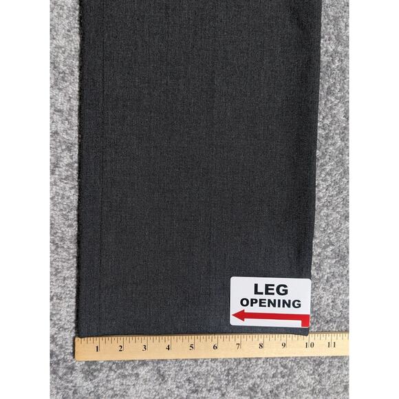 Coldwater Creek Dress Pants Women 10 Gray Straight Leg Pockets Belt Loops O09 - Picture 16 of 16